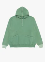 A.PRESSE Sailor Half Zip Hoodie - Green