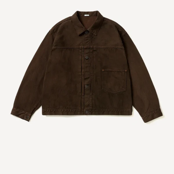 A.Presse 1st Type Denim Jacket - Brown