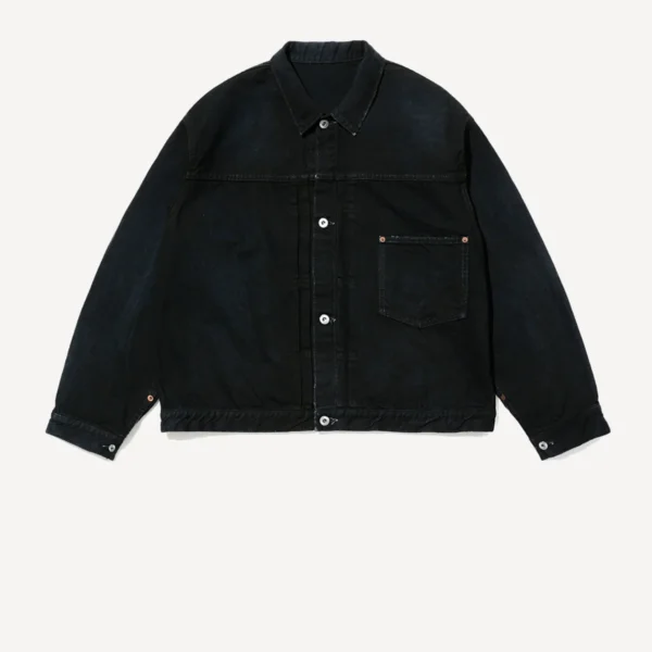 A.Presse 1st Type Denim Jacket - Black