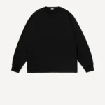 A.Presse Cashmere Blend Long Sleeve Shirt - Black