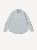 A.Presse Spread Collar Shirt - Grey