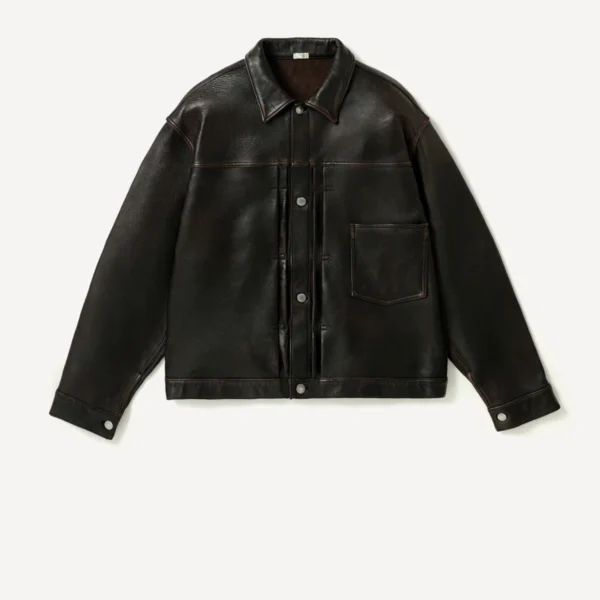 A.Presse Vintage Leather 1st Type Jacket - Brown