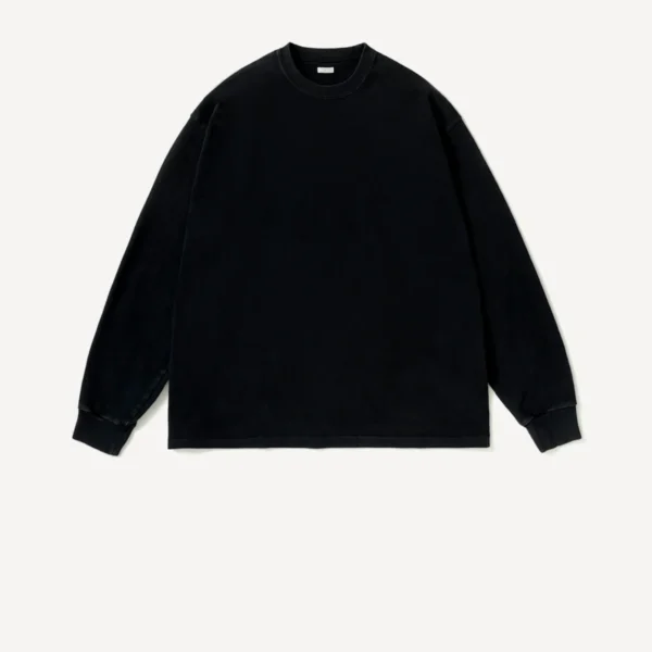 A.Presse Vintage Long Sleeve Shirt - Black