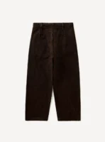 A.Presse Vintage Silk Hemp WW2 British Army Trouser - Brown - Image 2