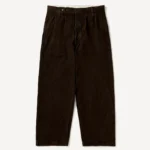 A.Presse Vintage Silk Hemp WW2 British Army Trouser - Brown