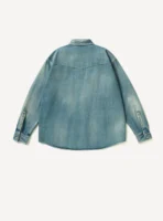 A.Presse Vintage Western Denim Shirt - Indigo - Image 2