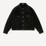 A.Presse Washed Silk Cotton Pique 3rd Type Jacket - Black