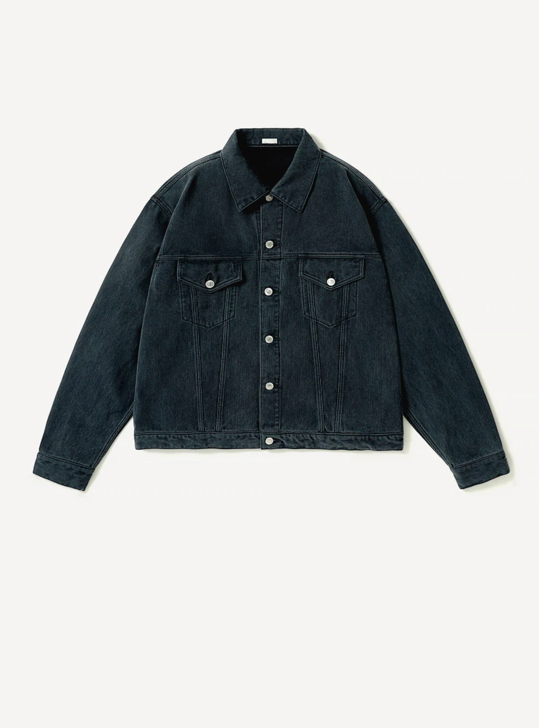 A.Presse-Washed-Silk-Cotton-Pique-3rd-Type-Jacket-Blue.webp A.Presse Washed Silk Cotton Pique 3rd Type Jacket - Blue
