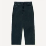 A.Presse Washed Silk Cotton Pique Pant - Indigo