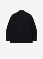 A.Presse Wool Double Breasted Coat - Navy - Image 2
