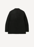 A.Presse Wool Double Breasted Jacket - Navy - Image 2