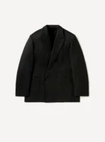 A.Presse Wool Double Breasted Jacket - Navy