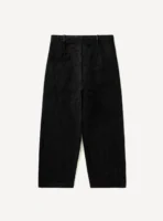 A.Presse Vintage Silk Hemp WW2 British Army Trouser - Black - Image 2