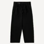 A.Presse Vintage Silk Hemp WW2 British Army Trouser - Black