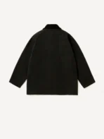 A.PRESSE Vintage Silk Hemp Riding Oiled Jacket - Olive