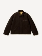 A.PRESSE Vintage Wool Cashmere Corduroy Sports Jacket - Brown