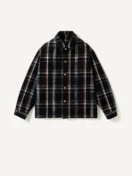 A.PRESSE Wool Cashmere CPO Shirt - Navy