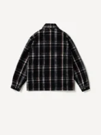 A.PRESSE Wool Cashmere CPO Shirt - Navy