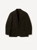 A.PRESSE Wool Flannel Jacket - Brown