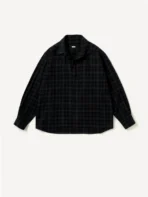 A.PRESSE Wool Skipper Shirt - Check