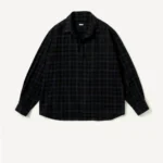 A.PRESSE Wool Skipper Shirt - Check
