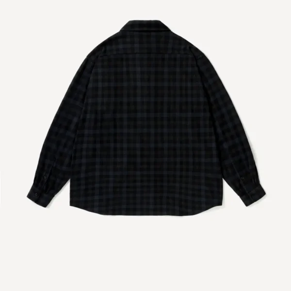 A.PRESSE Wool Skipper Shirt - Check
