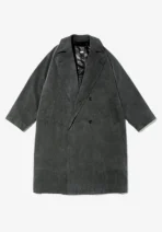 A.Presse Vintage Trench Coat Ecru Wearing View