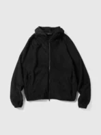 A.pressse Ascent Hoodie Polartec Alpha Fleece Black front view