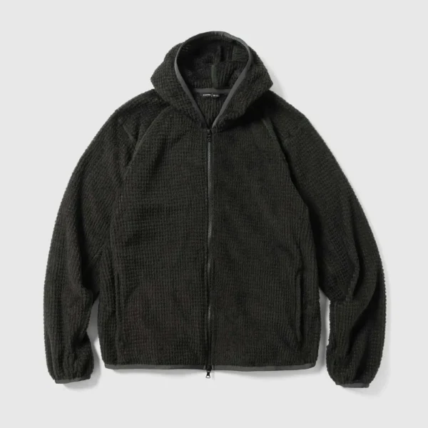 A.pressse Ascent Hoodie Polartec Alpha Fleece Peat front view