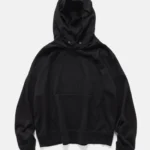 A.pressse Jumbo SB Hoodie P.O. Superfine Black back view