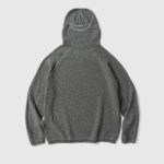 A.pressse Perforated Wholegarment Knit Top Frozen Dew front view