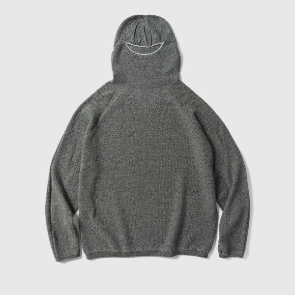 A.pressse Perforated Wholegarment Knit Top Frozen Dew front view